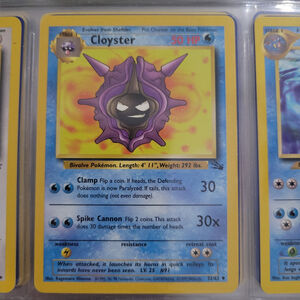 Pokemon Card Cloyster 32/62